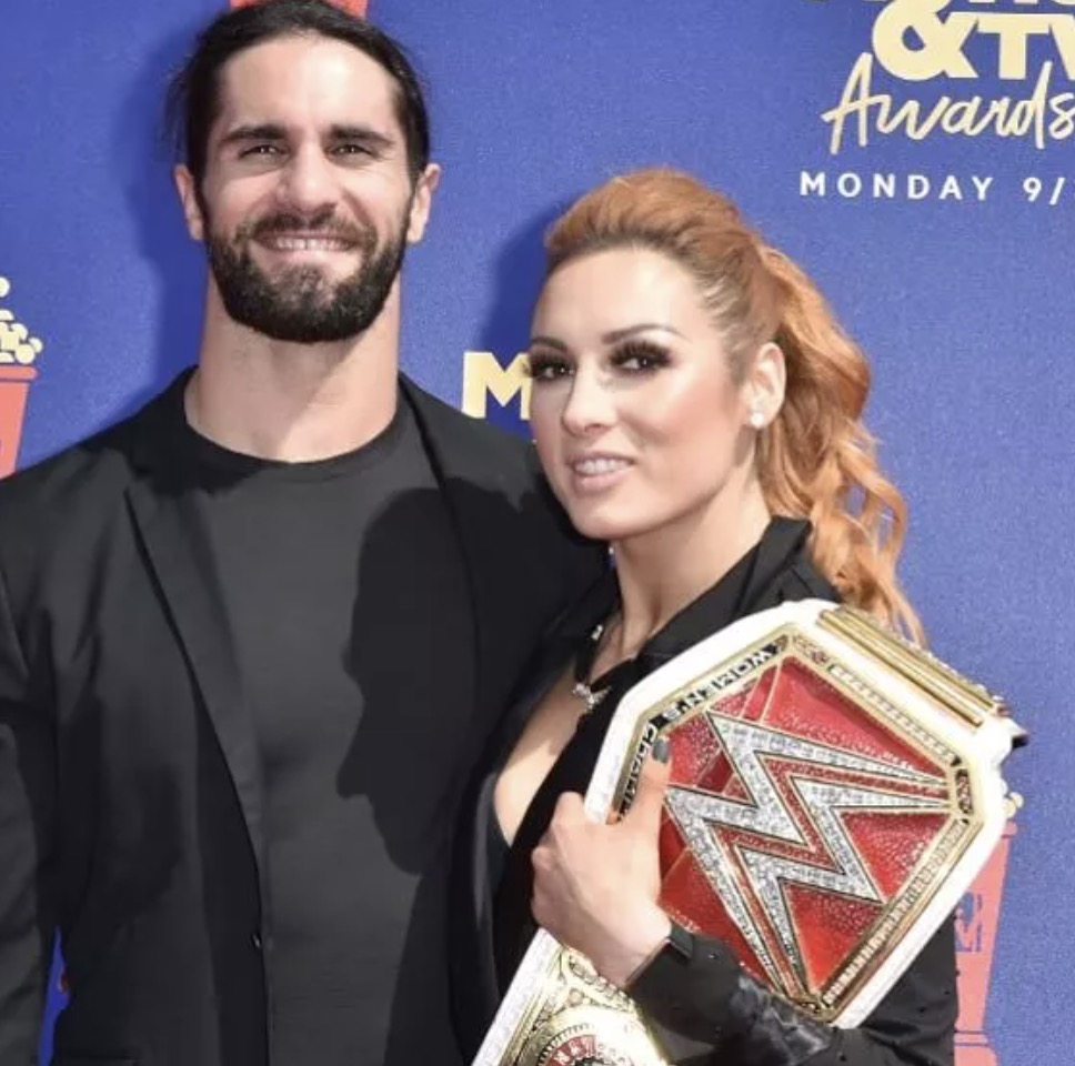 WWE's Becky Lynch and Seth Rollins expecting their first baby