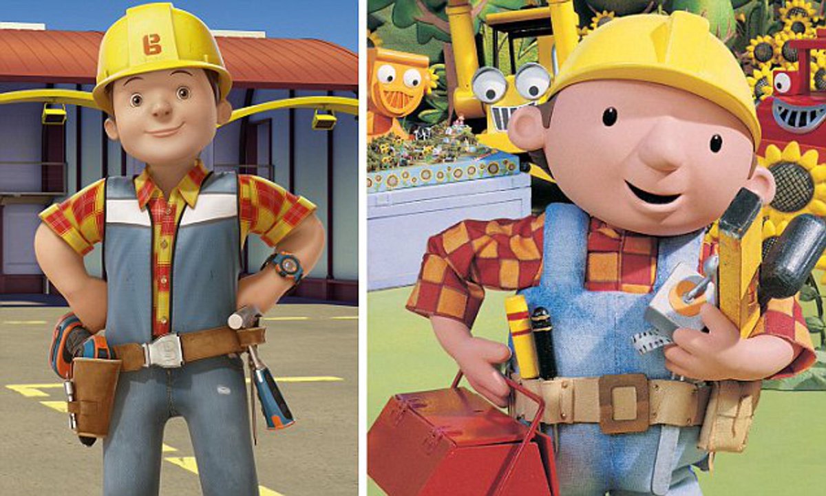 ....um when did they change bob the builder? oh my god. 