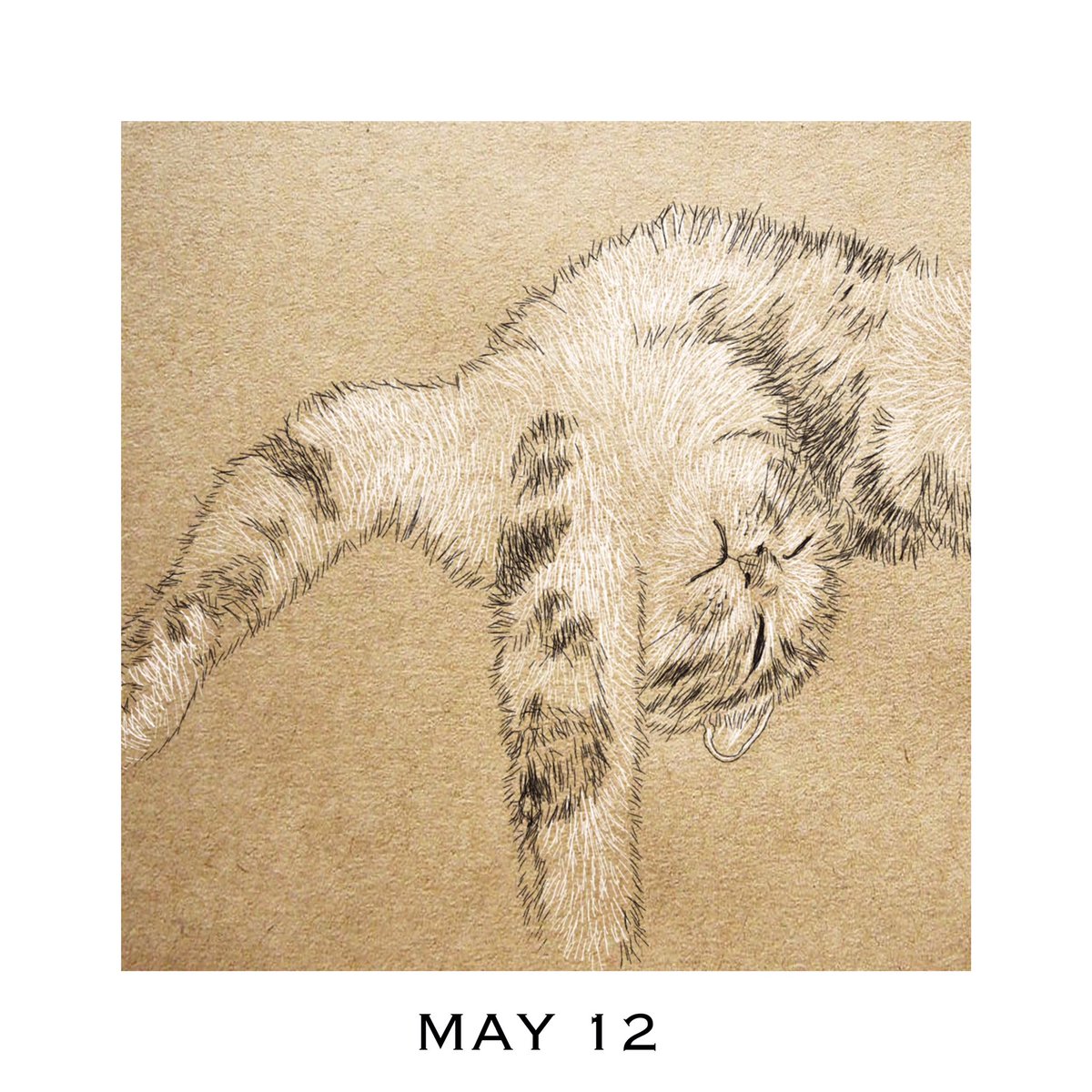 猫好きイラストレーター 365cat Art On Twitter 5月12日 猫カレンダー 365catart 雨続きで桜がだいぶ散ったにゃ 1日1絵 猫似顔絵 猫の似顔絵 猫の絵 猫イラスト 猫のイラスト 猫好きさんと繋がりたい 猫イラストレーター おしゃれ猫イラスト 猫の