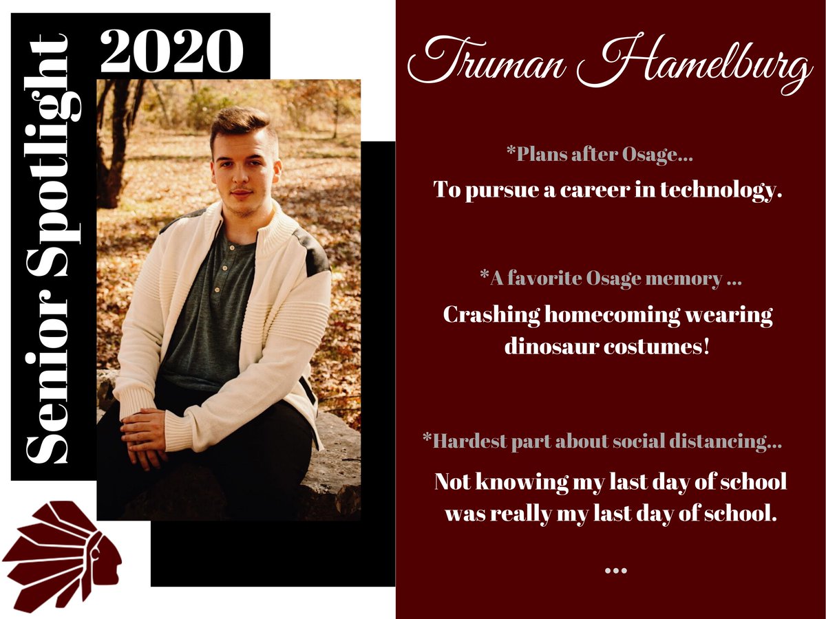 Class of 2020: Truman Hamelburg