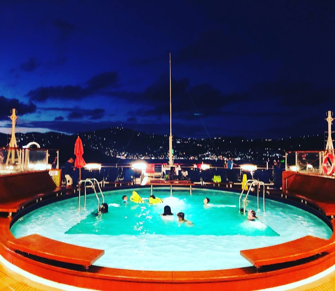 Late night in St Thomas aboard #carnivalbreeze last April. 🚢

#cruise #lifestyle #cruiselife #ship #atrium #travel #photography #beautiful #community #ocean #youtube #cruiselines #CLIA #suites #cabins #pool #cruisefood #cruisecollection #cruiser #cruisevlog #cruisevacation