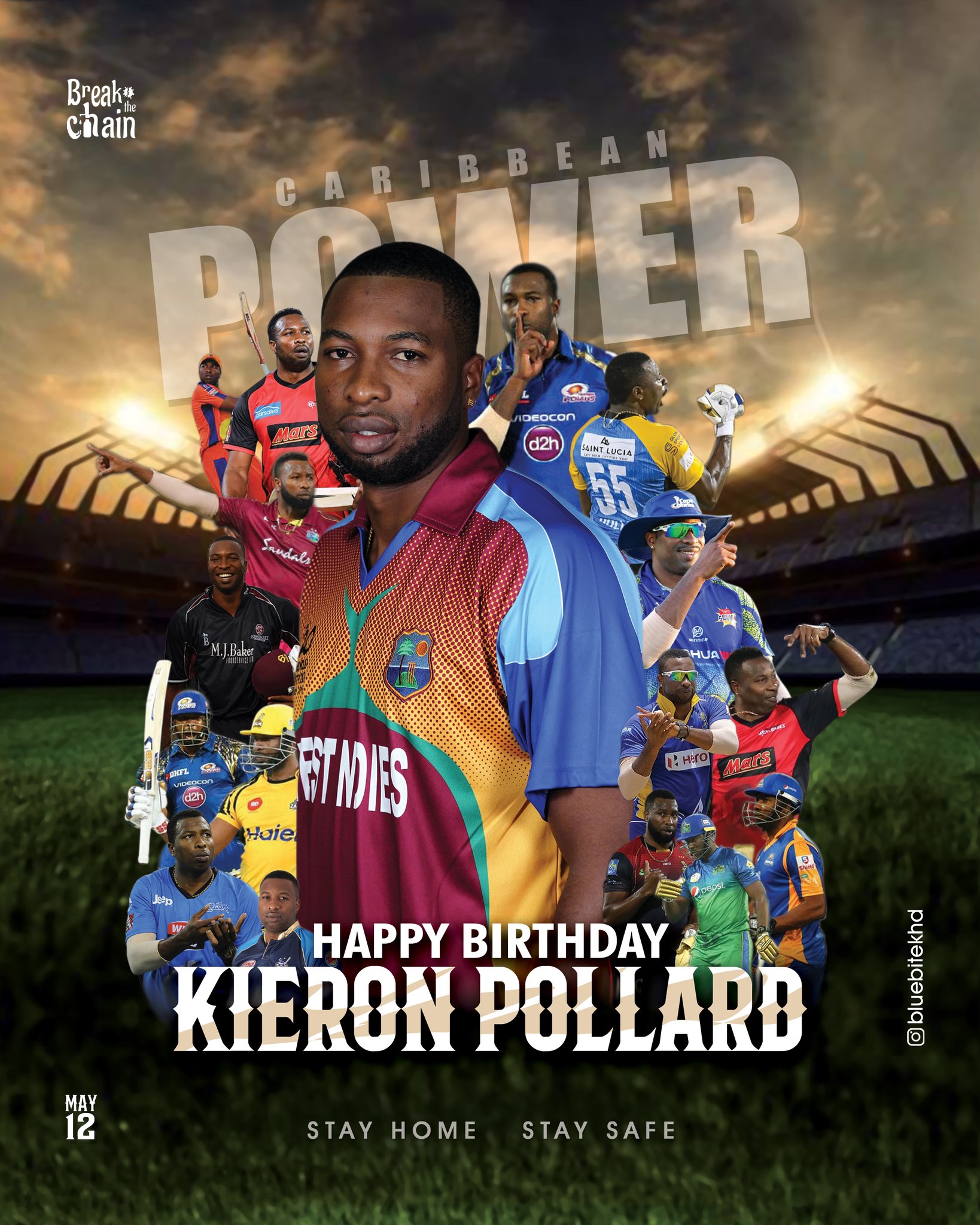 HAPPY BIRTHDAY KIERON POLLARD 