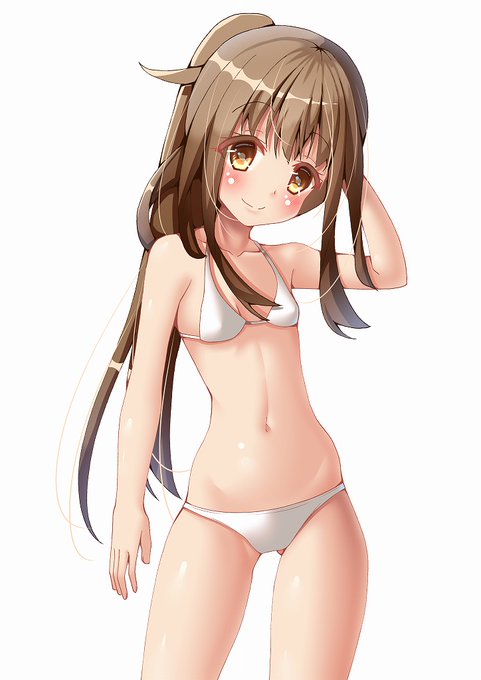 #艦これ
文月ちゃん描きました～～～～～～ 