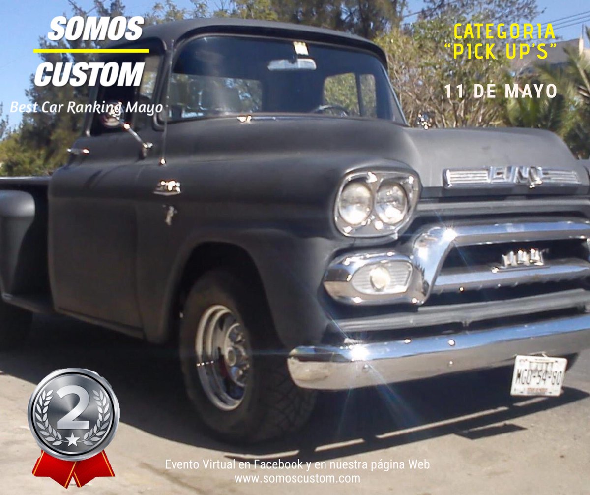 Somos_Custom's tweet photo. Felicidades a los ganadores de la categoría de hoy! 🥇🥈”Pick Up’s”    #BestCarRanking #SomosCustom #RevistaSomosCustom #QuédateEnCasa https://t.co/onUHgmkvSv