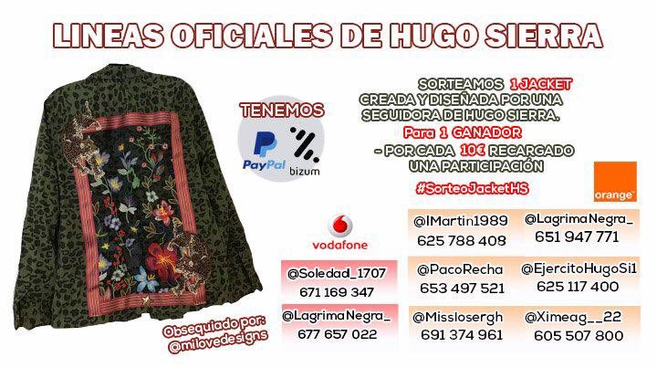 LagrimaNegra_'s tweet photo. No LEGIÓN SORTEO 💪🏻

Sorteamos esta Jacket creada y diseñada por @milovedesigns 💚
PREMIO PARA SOLO 1 GANADOR.

- Por cada 10€ recargado 1 participación.

#SorteoJacketHS 
#LegionHuguista 
#ConexiónHonduras12 https://t.co/zXgE963BT9
