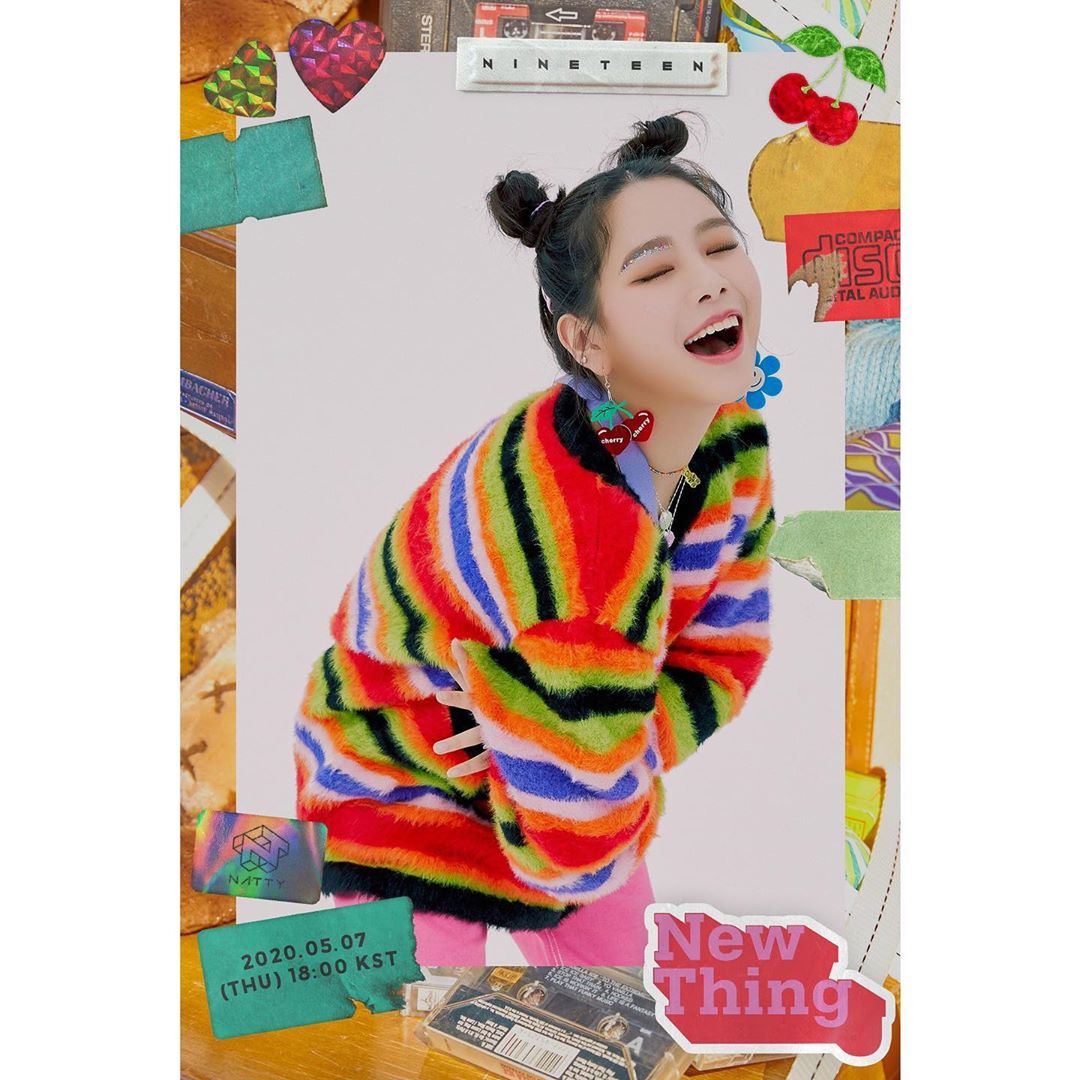 NattyParaguay's tweet photo. [#NATTY] 2020.04.27📸
FOTO CONCEPTO NT #NewThing 
나띠 (NATTY) 
DEBUT SINGLE 'NineTeen'
2020.05.07 18:00 (KST) 
.
[#TAGS]
#natty #nt #나띠 #debut #girl #girlgroup #kpop #pretty #idol #idolschool #sixteen #nineteen #NATTYxNINETEEN #NattyIsComing #swingent #Natty_DEBUT_May7th https://t.co/Sx66byzy4M