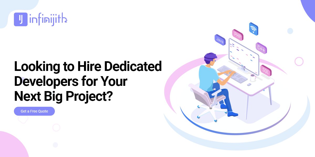 Infinijithtech's tweet image. Looking for dedicated developers for your next project? Infinijith is the best development company to hire dedicated developers for building your web and mobile applications. Get a free quote to hire developers: bit.ly/2yGGjbu
#HireDevelopers #FullstackDevelopmentCompany
