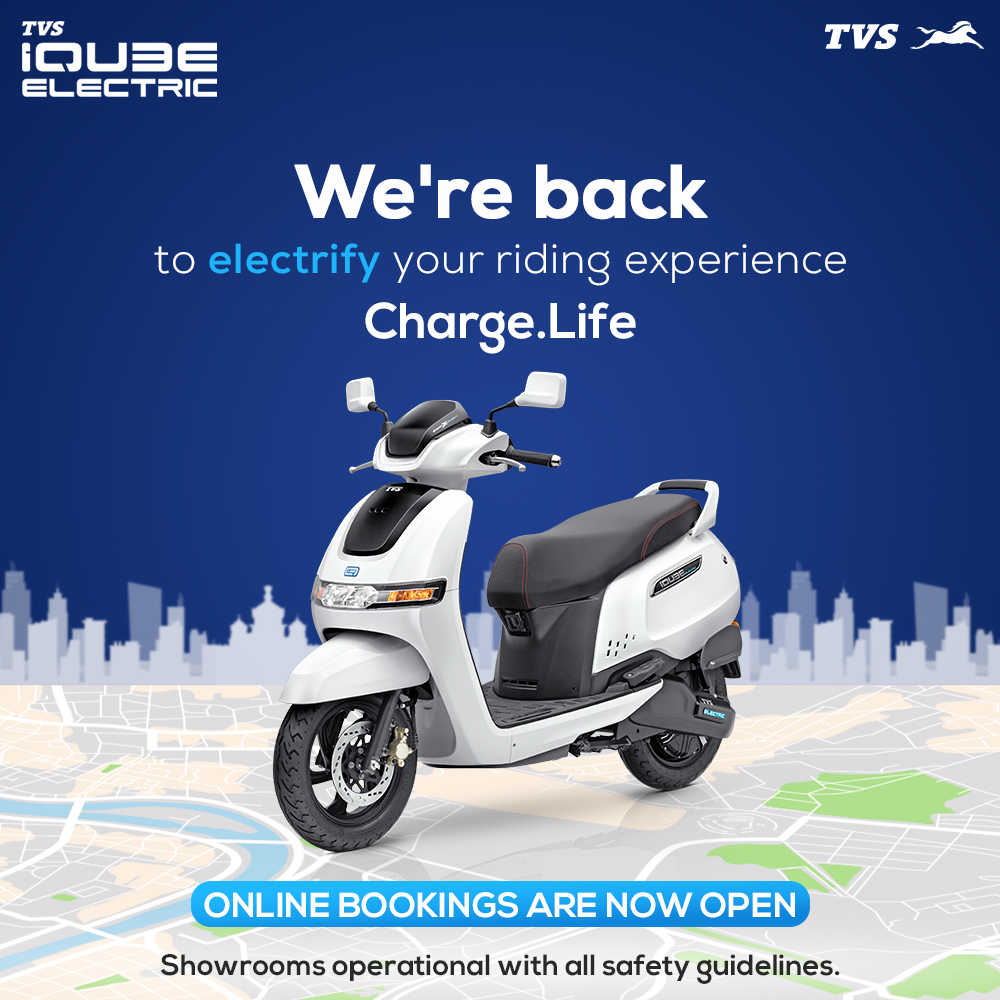 tvs electronic scooty