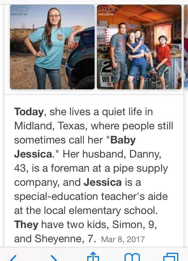 @cmclymer @fionaleslie @crimsonpostgrad The story of her rescuer is heartbreaking, but I can really appreciate the fact that she & her family have such a NON-story ... especially now. The best part is that she didn’t touch her $800K trust fund & is saving it for her kid’s college. 
#BringBackThe80s
#MinusReganAndBush