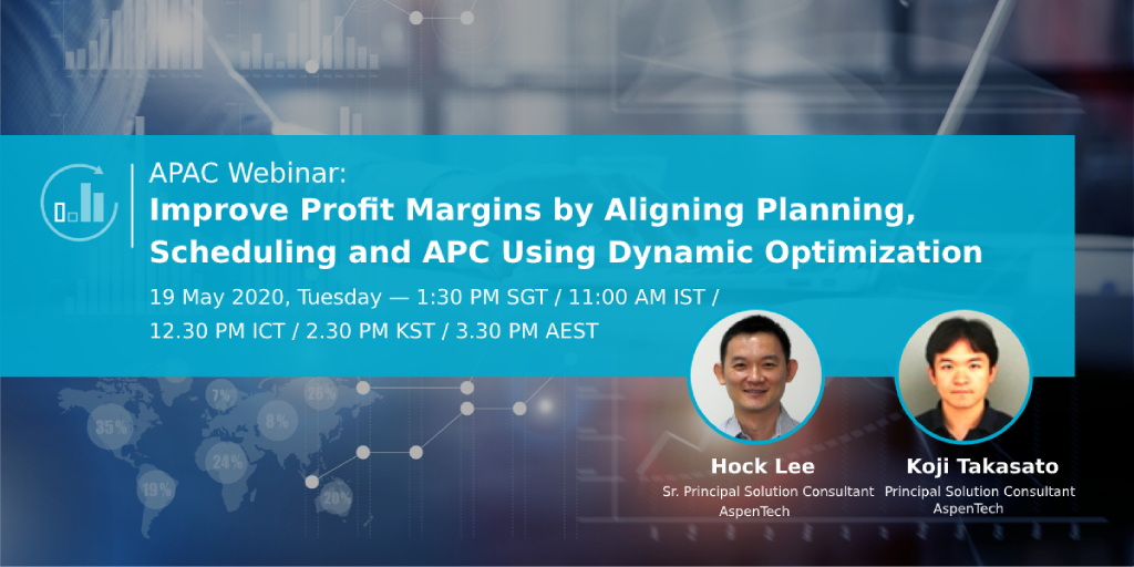 AspenTech's tweet photo. In our upcoming APAC webinar, our experts dive into how to leverage #AspenGDOT to combine planning models with dynamic APC models to improve your bottom line.
Join us on May 19: https://t.co/N5TAfPDtL8 https://t.co/k4hiXqlVum