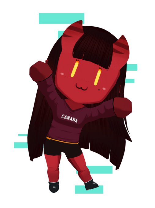 3 pic. Chibi Meru models thatll appear in Meru the Succubus! Maybe i should put em in VR chat too?? https://t