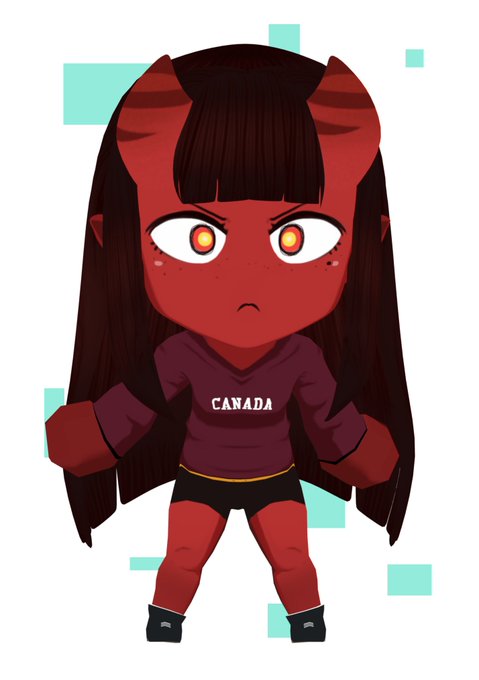 4 pic. Chibi Meru models thatll appear in Meru the Succubus! Maybe i should put em in VR chat too?? https://t