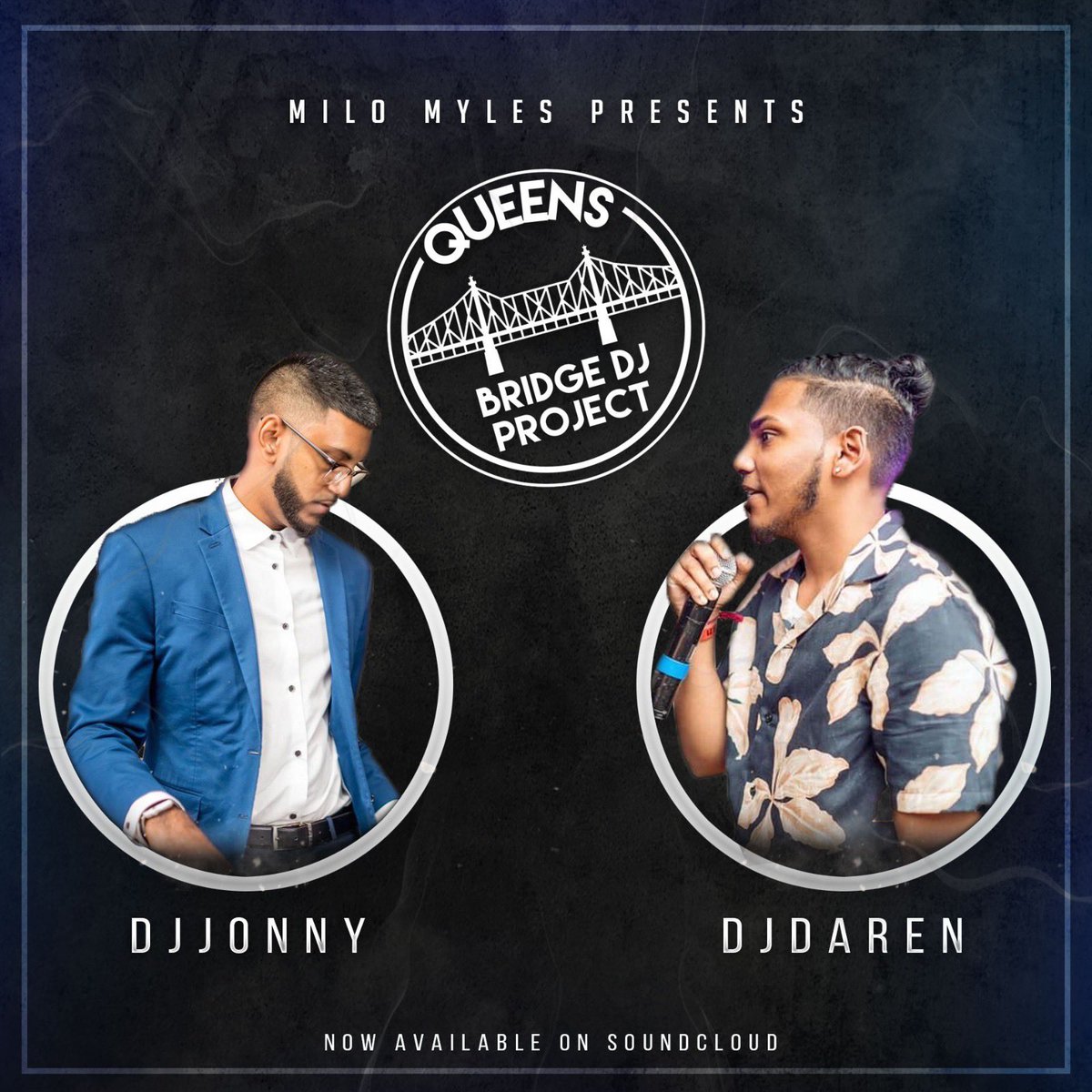 djdarennyc's tweet photo. Let’s kick off The Queens Bridge project P2 ! 
Myself &amp; @djjonnynyc 
Available on SoundCloud 
Artwork by @djjonnynyc
Project curated by @milomyles https://t.co/lDtavg3W50