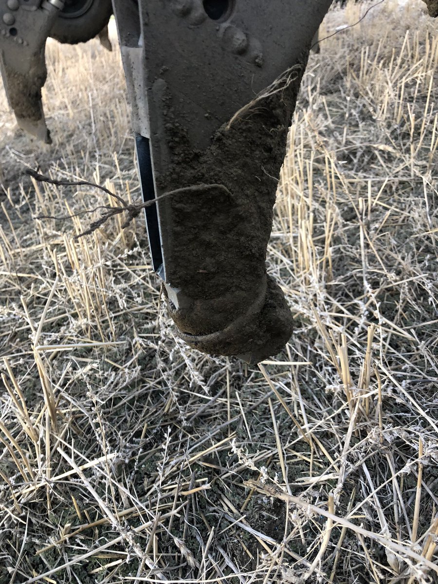 A non farmer would never believe the frequency of hooking old iron on a knife.