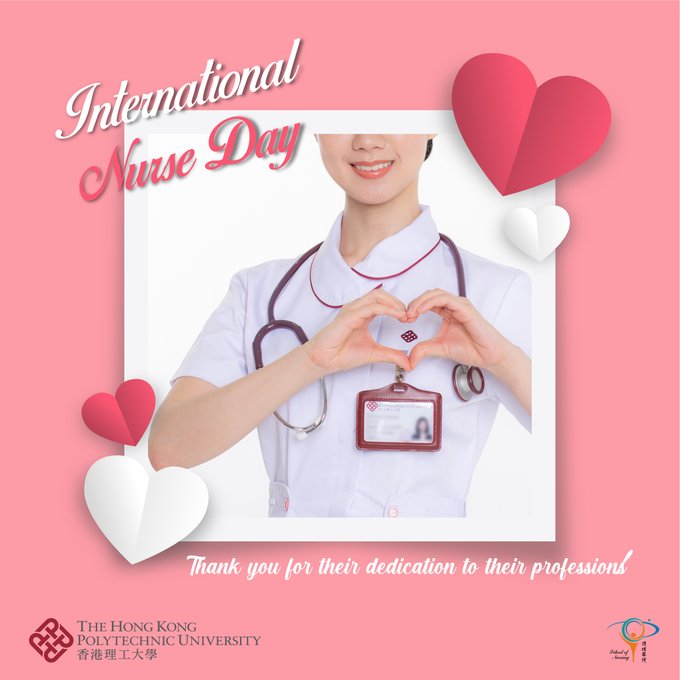 International Nurses Day - 12 May IMAGES, GIF, ANIMATED GIF, WALLPAPER, STICKER FOR WHATSAPP & FACEBOOK