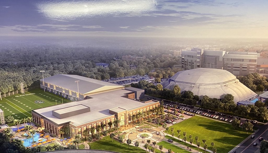 Shaynegraham17's tweet photo. Imagine you finish practice, have your gourmet meal in a cafeteria designed especially for the athletes needs, and then chill at a cabana by the pool right out of the doors of the team facility... well if you play for @GatorsFB that will be a reality!!! https://t.co/fKiCN40s0c
