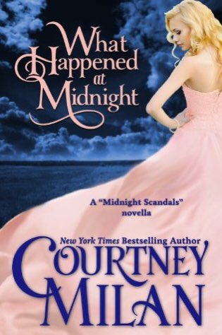  @courtneymilan’s What Happened at Midnight as rock candy