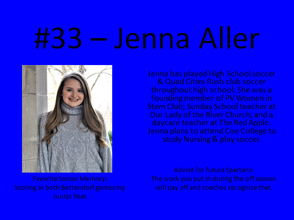 PVSpartanSoccer's tweet photo. Senior Spotlight https://t.co/uUpLexde97