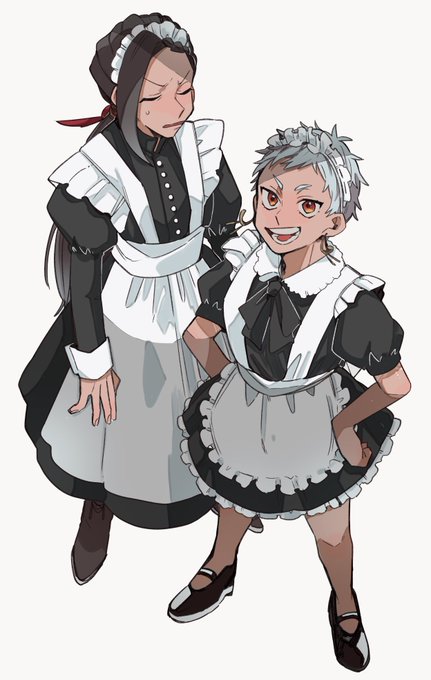 「black hair crossdressing」 illustration images(Popular)