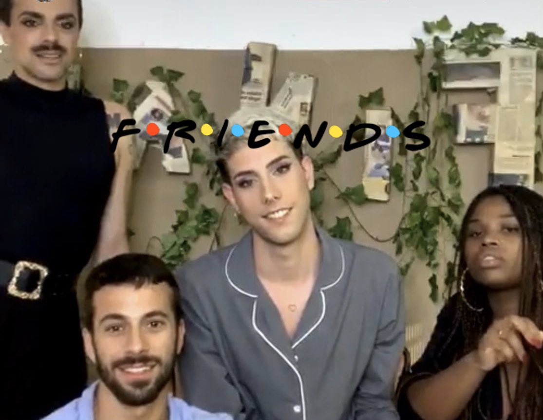 Saulmaciashdez's tweet photo. @NetflixES FRIENDS2.0 “OME NO” #Directobora @Boranay6 @AlexMercurio @AdrianCamison @Denise95397071 https://t.co/qTPRS04VDE