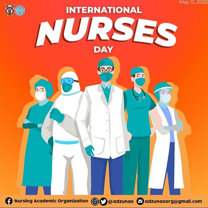 International Nurses Day - 12 May IMAGES, GIF, ANIMATED GIF, WALLPAPER, STICKER FOR WHATSAPP & FACEBOOK