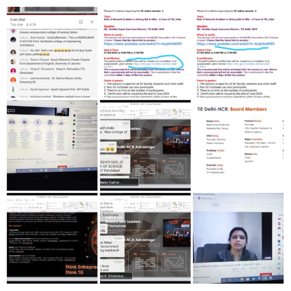 ITSMohanNagar's tweet photo. #DepartmentofManagement of @ITSMohanNagar attended the #E_session from 28th April to 4th May 2020 on #NISP. #Speaker for the #Session on day 1 was Dr. Dipan Sahu, #MHRD #IIC. He spoke at length about the #NationalInnovation and #StartupPolicy 2019.
Click: https://t.co/rbF0UIP5eg https://t.co/Ax3cwvPxCy