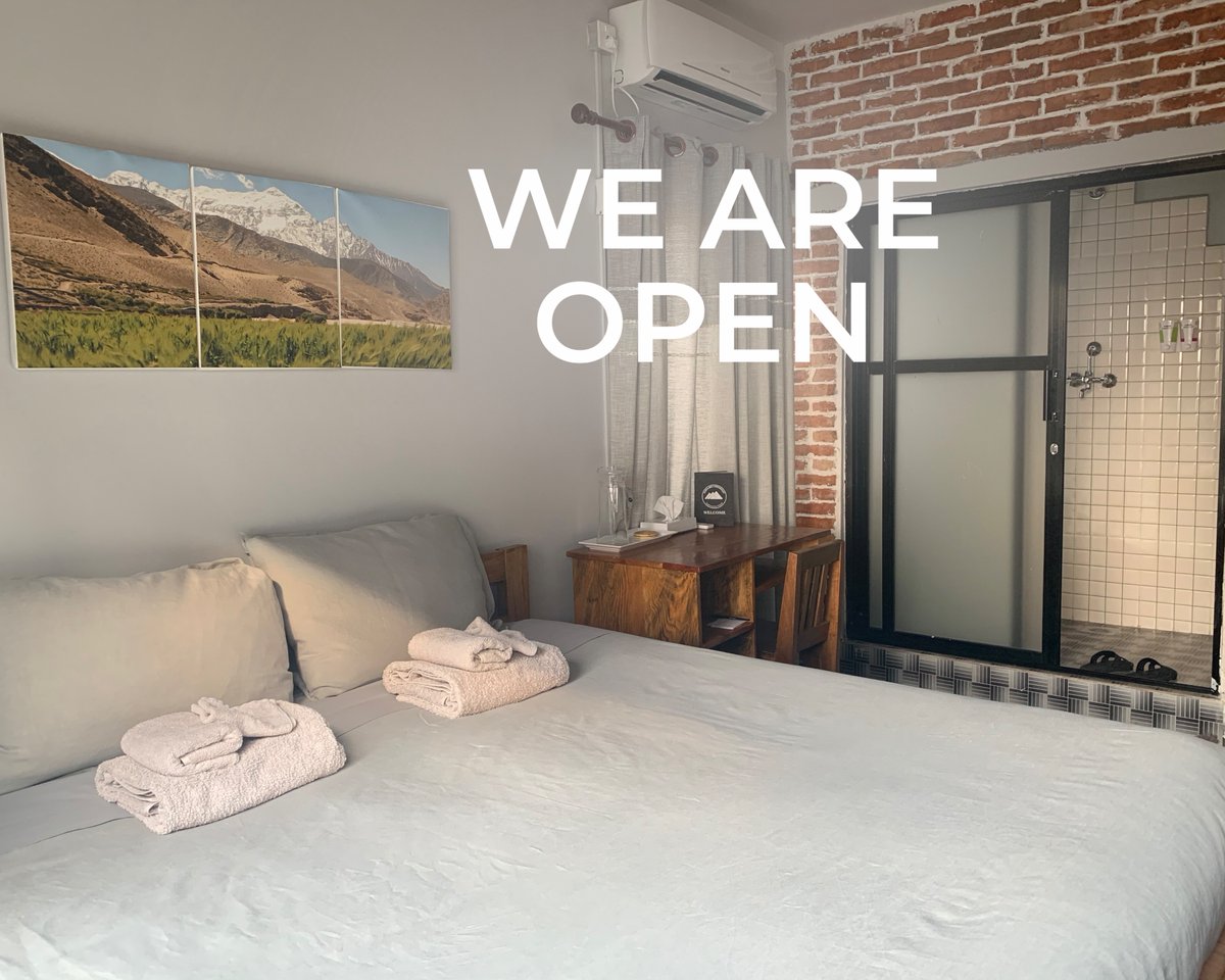 Five14BnB's tweet photo. We are open. Our Bed and Breakfast hasn't closed our doors during this time.  Contact us for your home away from home in Kathmandu. https://t.co/eD5kl4Idy3