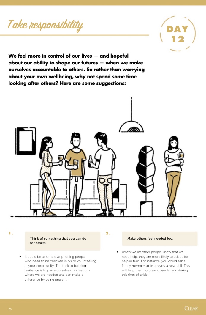 Day 12's video features <a href="/alanjope/">Alan Jope</a> CEO of <a href="/Unilever/">Unilever</a> to discuss how taking responsibility helps to build resilience.

To watch the full video, click on the link on our profile. 

#KeepaClearHead #ComeBackStronger #Resilience