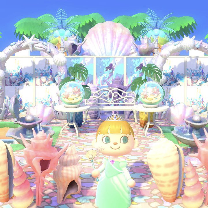 Uzivatel ぴぐpiあつ森ディズニー Na Twitteru 写真映えスポット マーメイドラグーン あつまれどうふつの森 T Co Fwx98xkn17 Twitter
