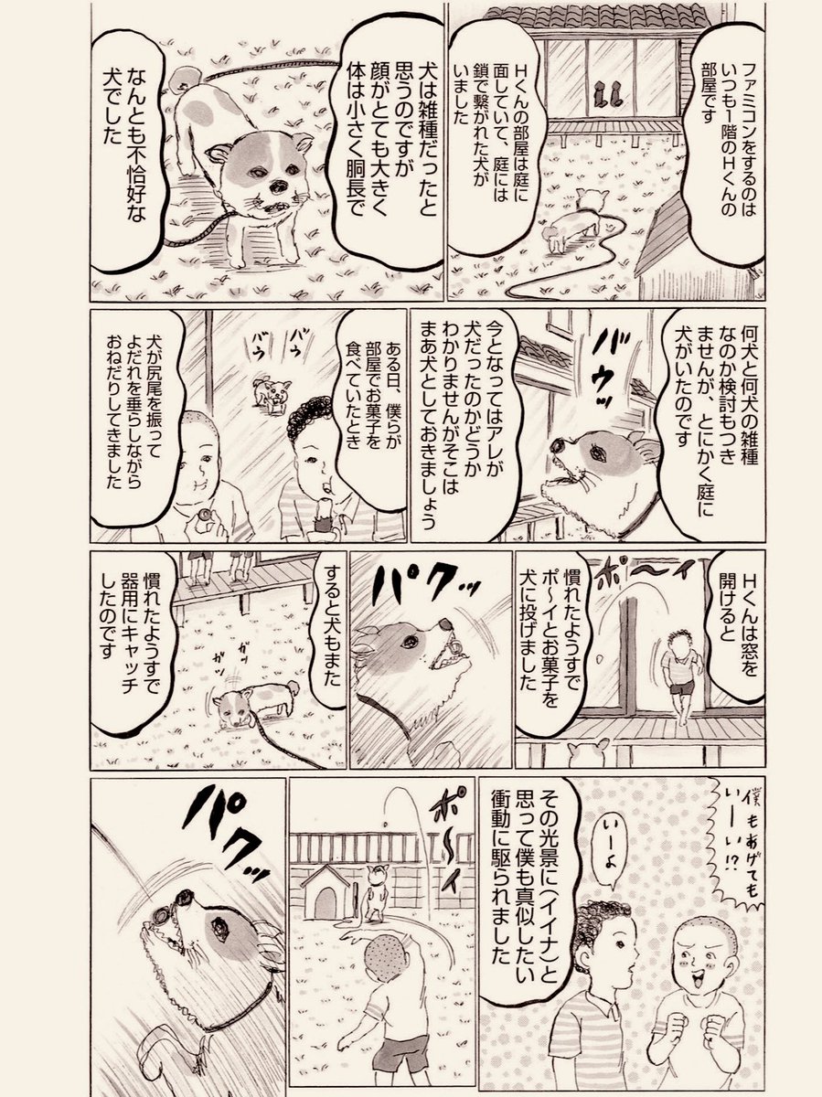 犬とチクワ。

(「ゴハンスキー」①巻より) 