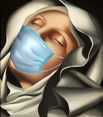 ElMuseoSoumaya's tweet photo. #SoumayaCollection
Art imitates life.
Our paintings are wearing masks to take care of themselves and to celebrate #CultureInCuarantineMW day. https://t.co/O851DW9QCI