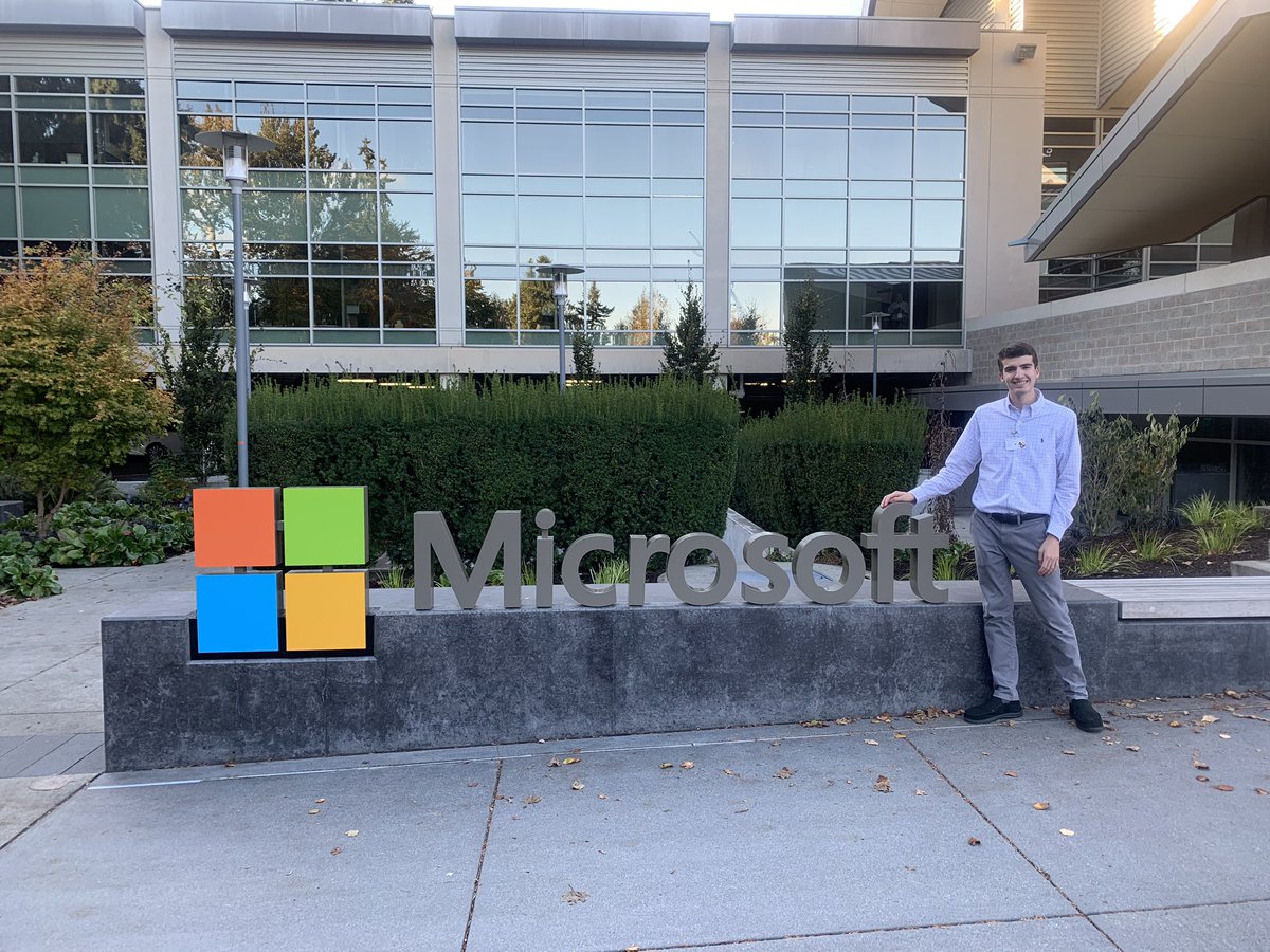 RyanCatalfu's tweet photo. Today was the first day of my Microsoft Internship! I look forward to an exciting summer!
@Microsoft
#MicrosoftLife #MicrosoftIntern https://t.co/KkaOuIqbMg