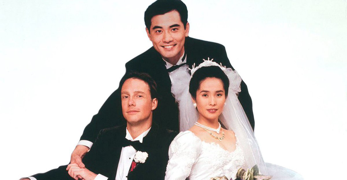 #11THE WEDDING BANQUET (1993)dir. Ang LeeTo appease his traditional Taiwanese parents, a gay man marries a woman looking to become a U.S. citizen. His partner goes along with it, but they all realize this won't be a simple matter as the parents have planned a lavish wedding.