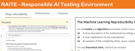 We have just submitted our *final code* to the TensorFlow Responsible AI Hackathon! Our submission is called RAITE - Reproducibility Tool for Responsible AI. Its an interactive Tool at the level of NeurIPS guidelines written in TensorFlow 2.2. Thanks for your support!!