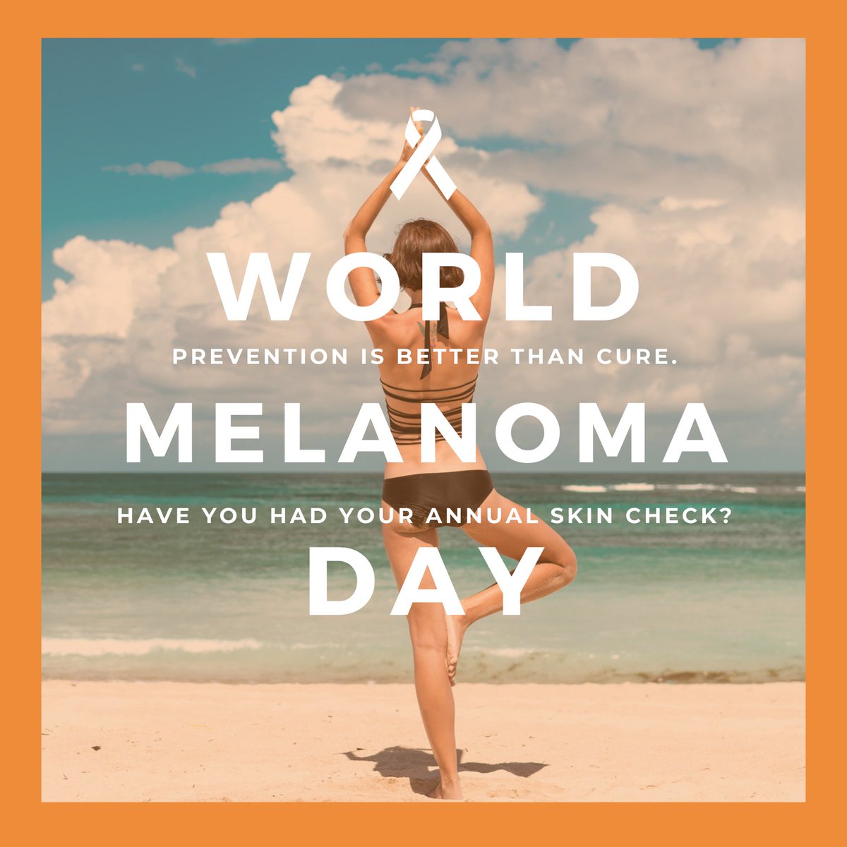 Spotscreen's tweet image. Today is World Melanoma Day! 
Australia has one of the highest rates of skin cancer in the world. Be sure to have had your annual skin check or book with a specialised professional today 🌞 #WorldMelanomaDay #skincancer #sunsafe