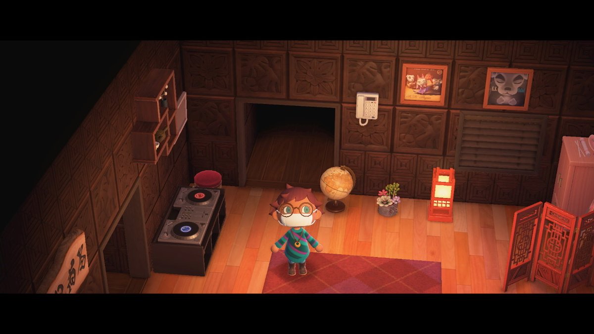I have a wall-mounted phone because wall-mounted phones are cool.  #AnimalCrossingNewHorizons    #acnh  