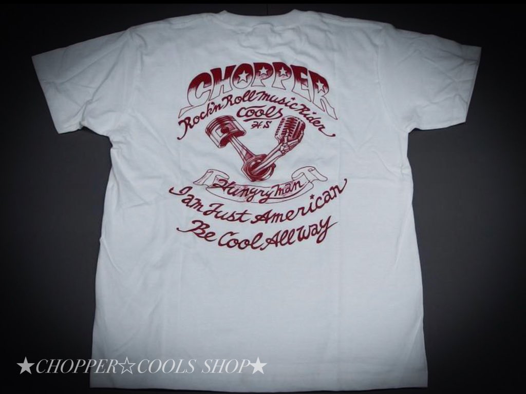 激レア直筆サイン入り COOLS H.S 40周年シャツ クールスCHOPPER Yahoo