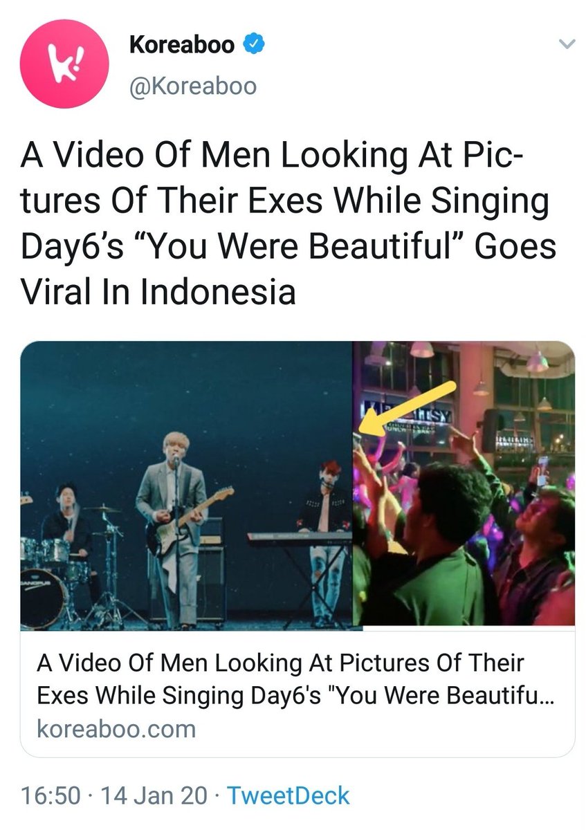 when indonesia mydays waved pictures of their exes while singing you were beautiful in top of their lungs