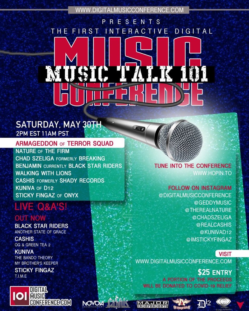 Guego_Schmitz's tweet photo. ⚠️⚠️⚠️ Ladies ✅🔥 MAY 29 - 31st 2020 🔥 ✅ Gentlemen ⚠️⚠️⚠️ #Digital #Music #Conference .com Presents “The Conference” #GSNEM 🔱 #NovoaEnt 🔱 #DigitalMusicConference Tell Somebody 🔐 G #EchoTheGuego LIVE #DigitalStream https://t.co/L1wim6209v https://t.co/XBdfoHSmBx