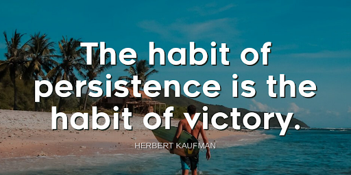 TheZigZiglar's tweet photo. "The habit of persistence is the habit of victory."-Herbert Kaufman https://t.co/44Zhgq8Cd8