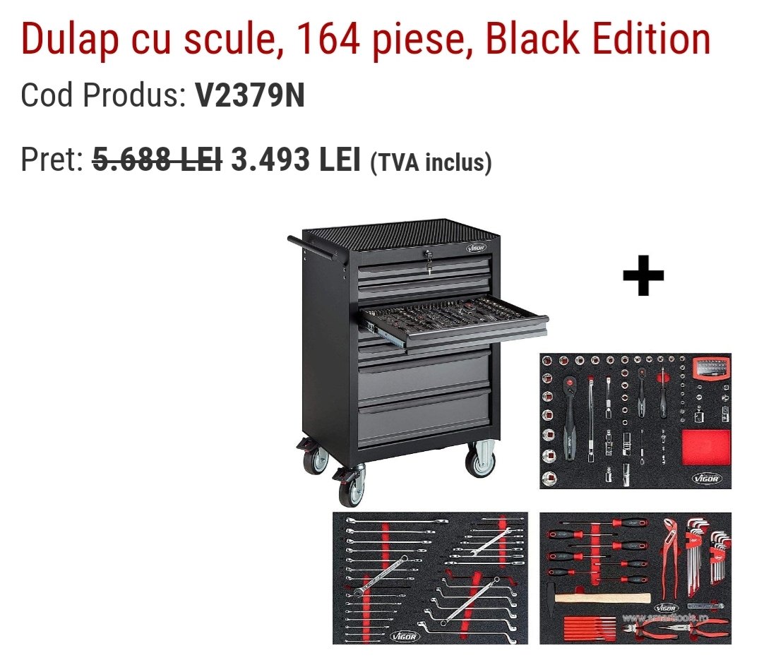 smarttools_RO's tweet photo. Top Offer 🎯🎯🎯
https://t.co/EZ0Fyby1X2
#smarttools #professionaltools #tools #scule #sculeprofesionale #vigortools https://t.co/zuNaAcQOZ6