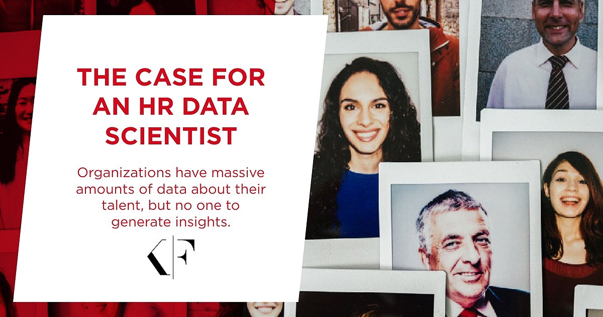 Korn_Ferry's tweet photo. Organizations have massive amounts of data about their talent. But when it comes to actionable outcomes, they have little to show for it. The case for an HR data scientist. 

>> https://t.co/NhKJL3vQbO

#humanresources #hr #datascience https://t.co/dDR9H0vIAP