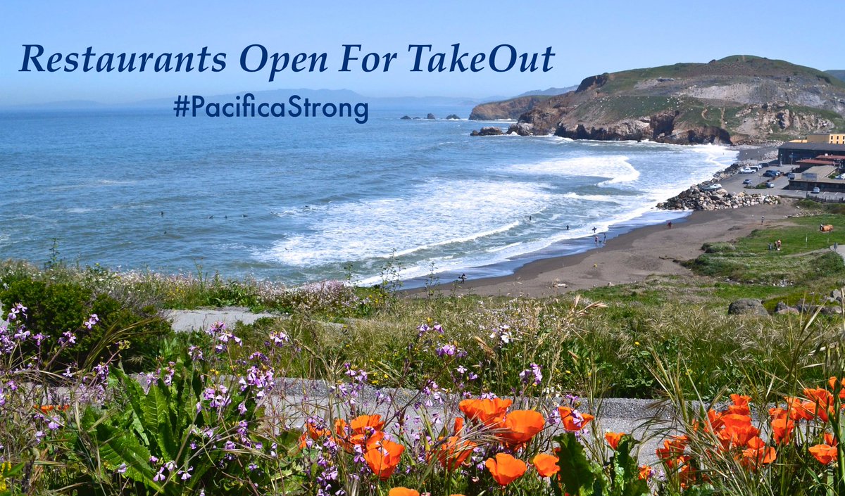 PacificaCoC's tweet photo. UPDATE: May 11, 2020: Nick's, @MoonrakerCA &amp; Ocean Fish Sushi &amp; Grill reopening. View all our #Pacifica restaurants open for #takeout. #PacificaStrong. https://t.co/mZp2rv5zTZ https://t.co/yVKcnxXlaT