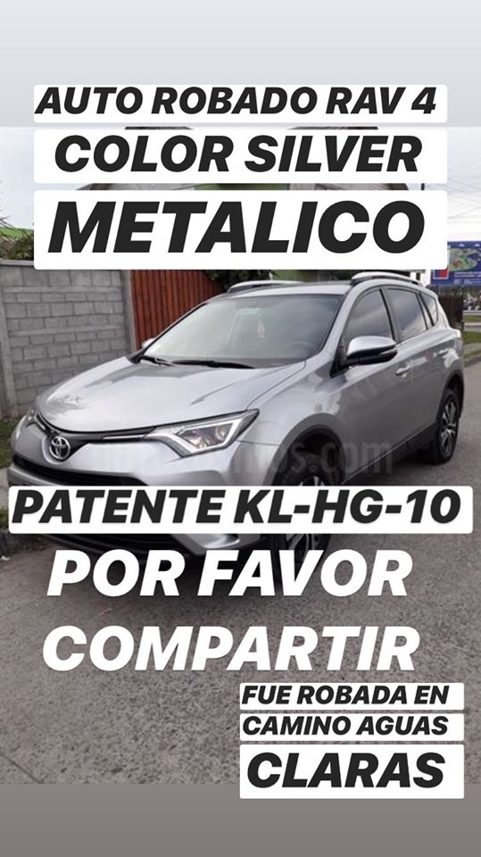Acabo de ser víctima de una encerrona,a pesar de no oponer resistencia me golpearon con la cacha de la pistola ,y muchas patadas en todo el cuerpo.me robaron ,auto ,celular y todos mis documentos y  mi anillo de compromiso 
Mi auto una Toyota Rav 4 patente KLHG10