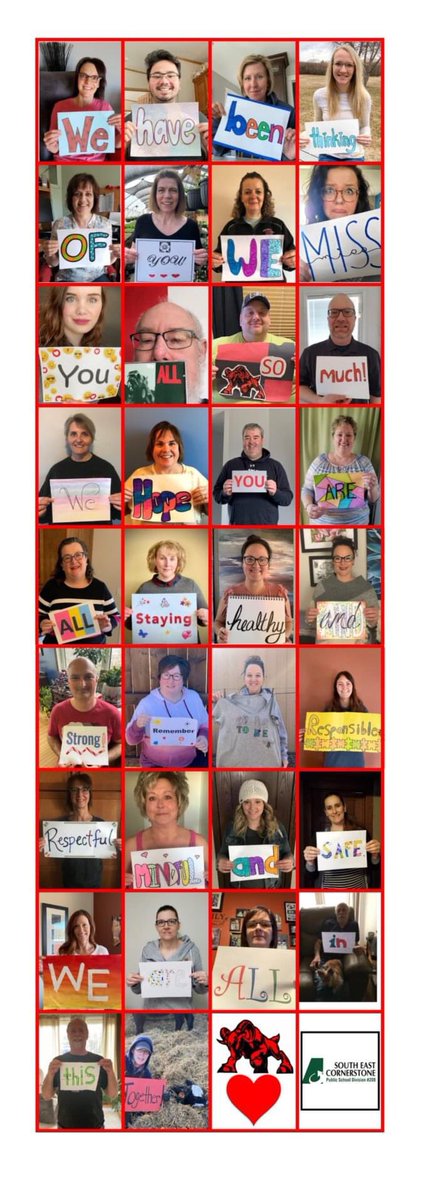 SECPSD's tweet photo. Redvers School - Missing the students and families 💕 https://t.co/6J8008SbqL