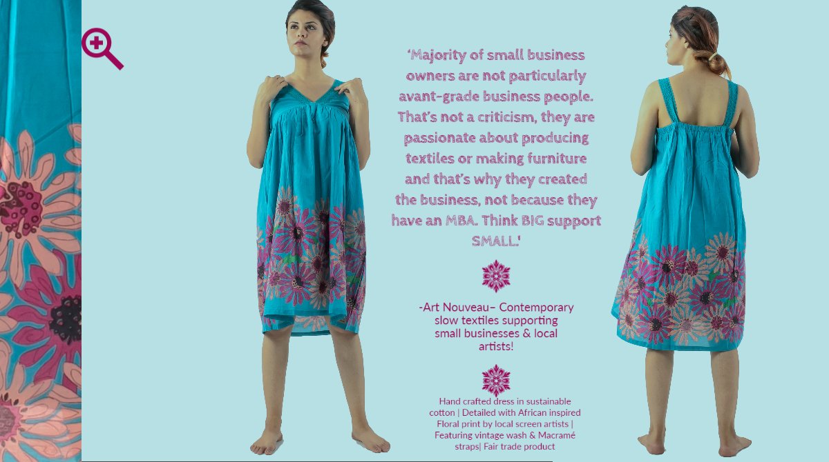 Artnouveauindia's tweet photo. ' Think big support small!’ 
.
#supportsmall #supportsmallbusiness #supportlocal #shopless #handicaft #slowtextiles #slowliving #slowfashion #screenprint #localartists #macrame #crochet #summercollection #textiles #vintage #ethicallymade #naturalfabrics #bohemian #handdyed https://t.co/s8H3uZqYKx