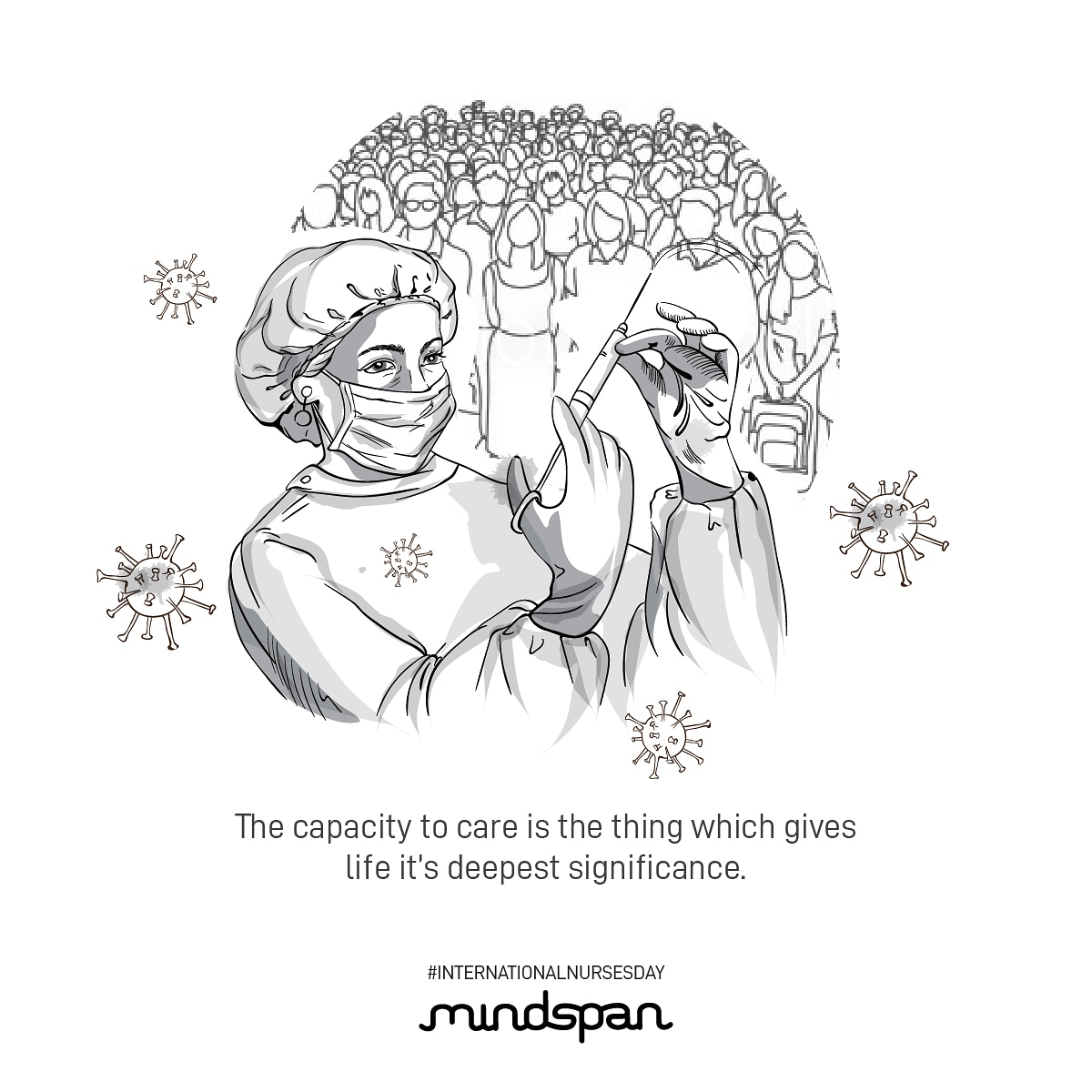 MindspanBrandCo's tweet photo. Nurses are the heart of healthcare.
#InternationalNursesDay #NursesDay #nurses
#TeamMindspan #covid_19 #covid #wearetogether #socialdistancing #stayhome #stayhealthy #staysafe #lockdown2020 #fightagainstcoronavirus✌️ #gocorona #besafe #beclean #chandigarh #mohali #zirakpur https://t.co/jKhXqrbbBX