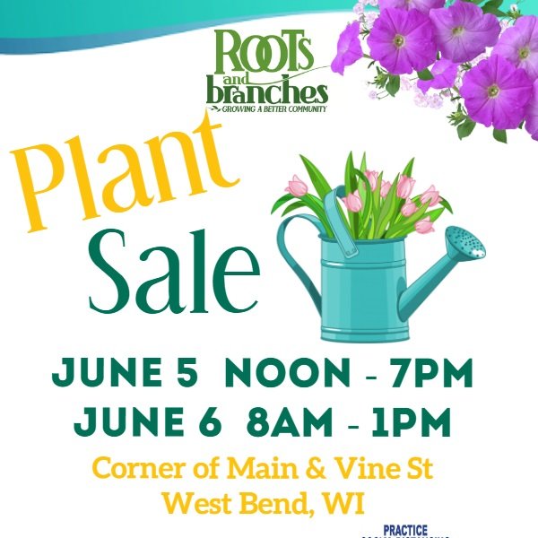 rootsbrancheswi's tweet photo. We are excited to announce the dates of our Annual Plant Sale!  June 5th Noon-7pm AND June 6th 8am-1pm
https://t.co/g7GzWfO52R https://t.co/RXqMuJaUYt