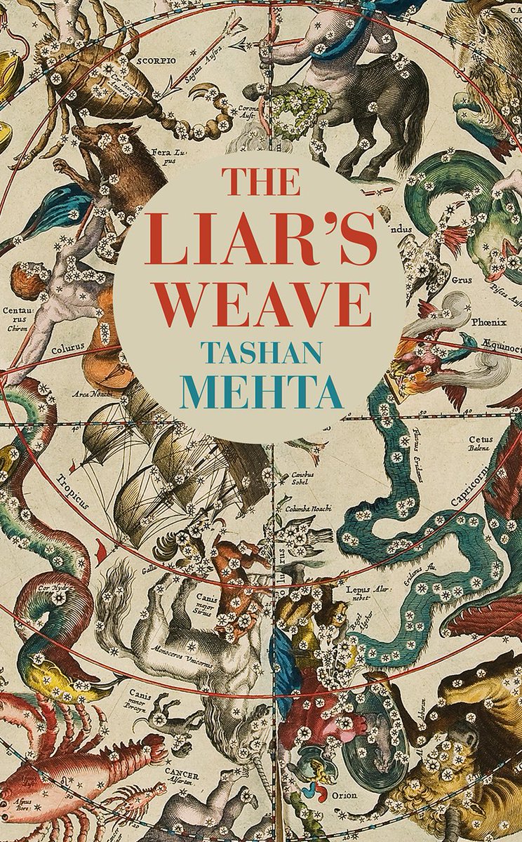 64. The Liar's Weave by Tashan Mehta. This isn't an easy book to get into, but when you do, it is so gratifying. Mehta's world is unlike any other I've encountered. There are fates that determine it all. The stars chart the course of life, & what if your future isn't mapped?