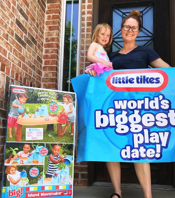 JBoian's tweet photo. @LittleTikes  wants you to join them and @momselect for the #WorldsBiggestPlaydate on May 16th! You can download a free party kid from Little Tikes website! Post your photos of the fun using #WBPD on social media! https://t.co/dW3M2kq5yw